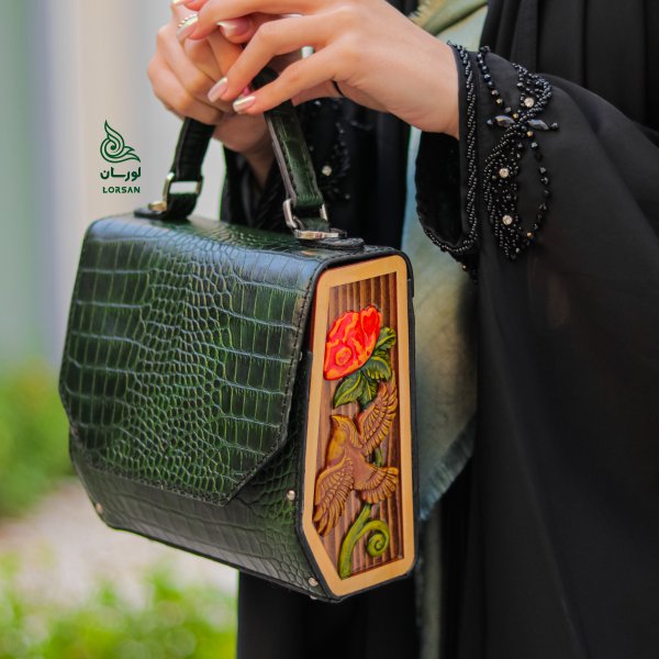کیف مجلسی مرغ آمین سبز