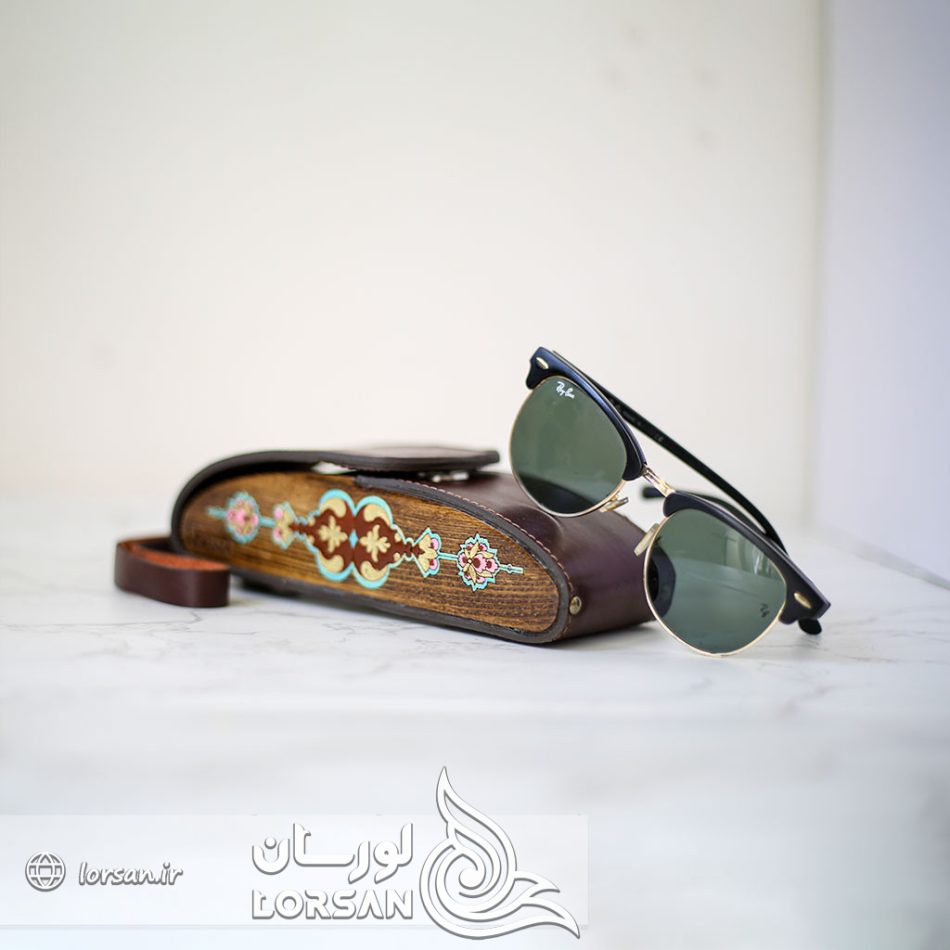 قاب عینک زنانه چرمی