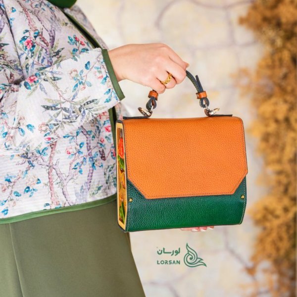 کیف مجلسی مرغ آمین سبز - عسلی