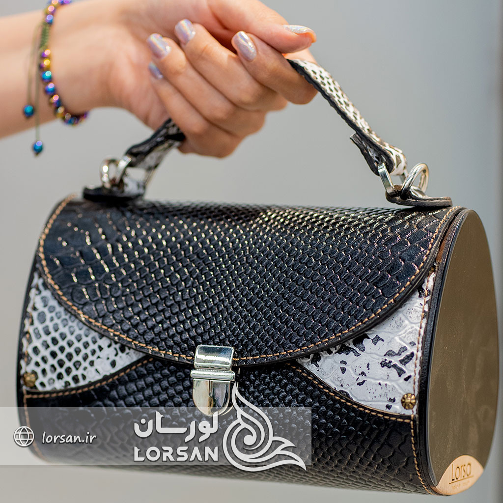 کیف مجلسی چرم و چوب باران