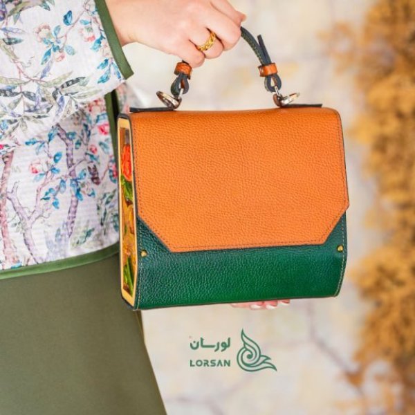 کیف مجلسی مرغ آمین سبز - عسلی