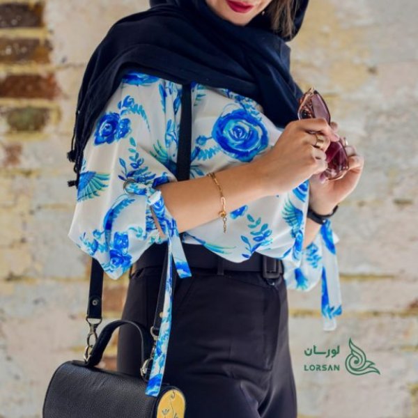 کیف چرم حوض نقاشی مشکی